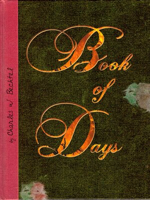 cover image of Book of Days